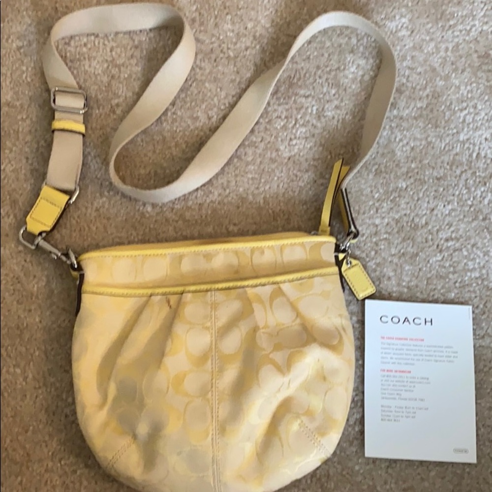 Coach Signature Collection Crossbody